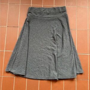 Elegant Gray Women's Skirt